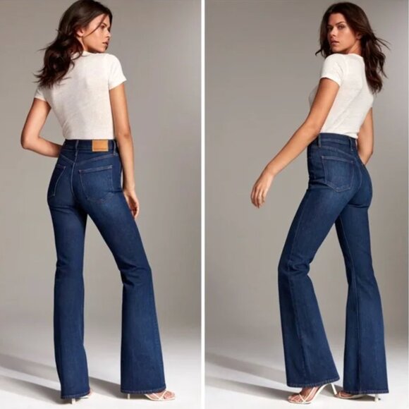 Marianne Flare Denim Forum Aritzia Denim Jeans - Picture 3 of 6